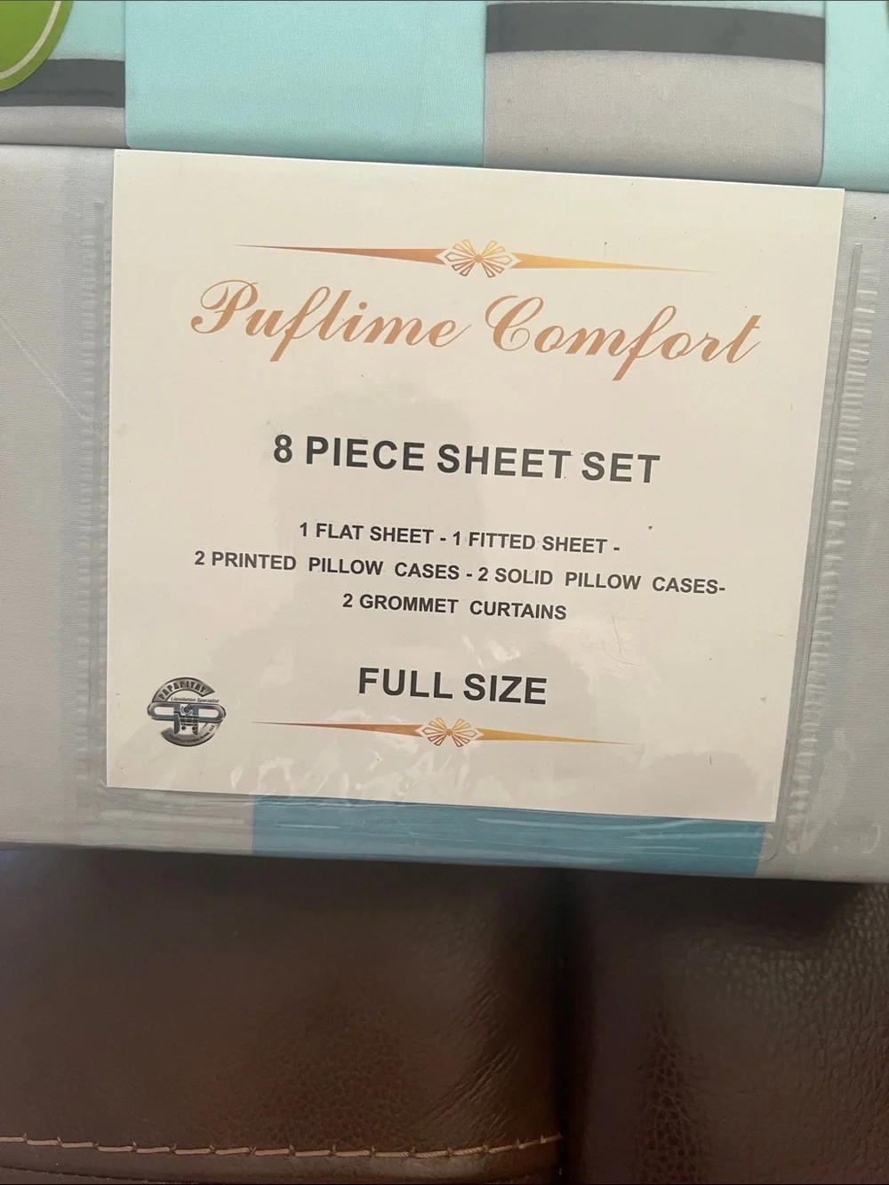 Ultra Plush Bamboo 8-Piece Sheet Set - Light Aqua